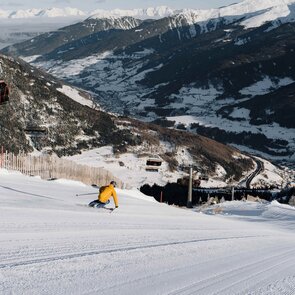 Skifahren in der Skiarena Bergeralm im Wipptal in Tirol | © TVB Wipptal |Johannes Bitter