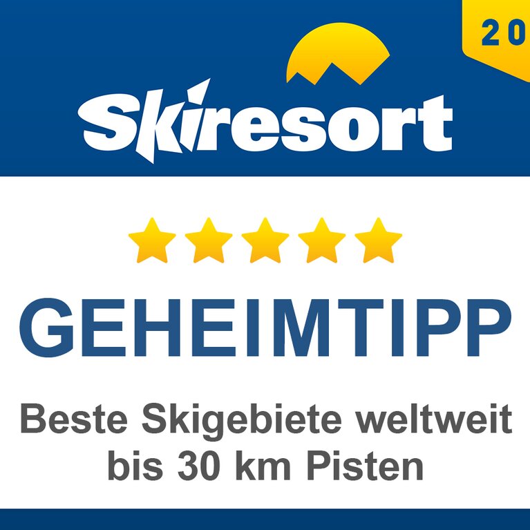 Skiresort Auszeichnung Bergeralm 2026 | © skiresort.com