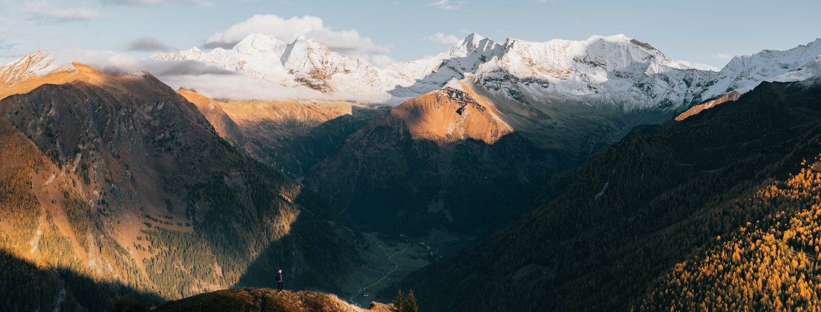 Blick vom Padaunerkogel im Herbst | © TVB Wipptal / Johannes Bitter